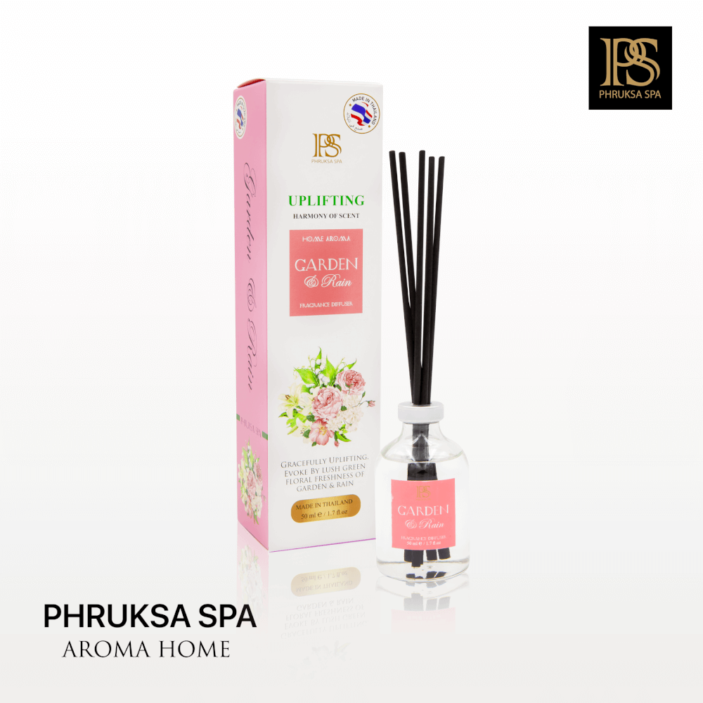 ก้านไม้หอมปรับอากาศ PHRUKSA SPA  ขนาด 50 มล. กลิ่นสวนดอกไม้_1
